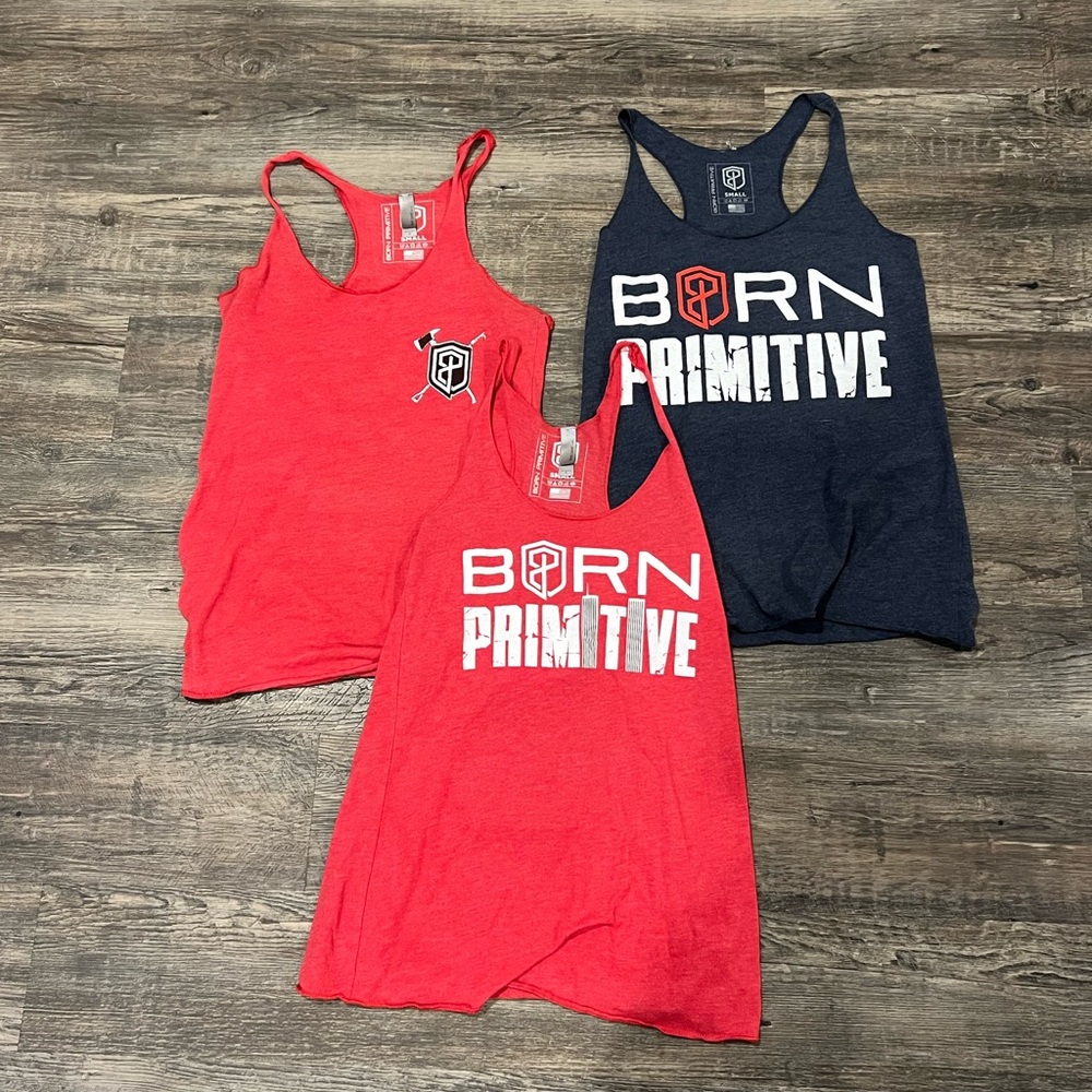 Born primitive tank tops